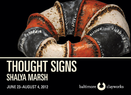 Shalya Marsh, Thought Signs Exhibition Card